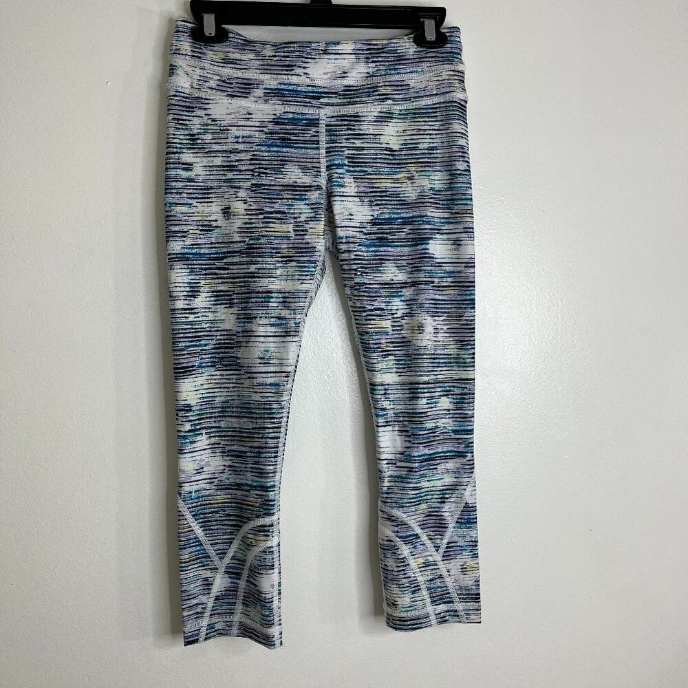 Lululemon Inspire Crop II FGRT Leggings Women's Size 6 Full On Luxtreme Yoga